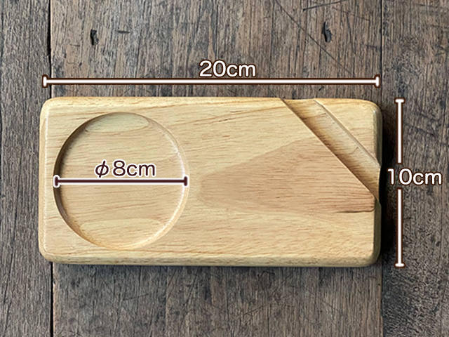 WOOD 携帯電話スタンド コースター付き【パヤカ オンライン