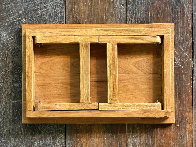 チークWOOD 折りたたみ ローテーブル【パヤカ オンラインショップ】