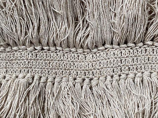 HEMP100% ふさふさ ショルダーバッグ