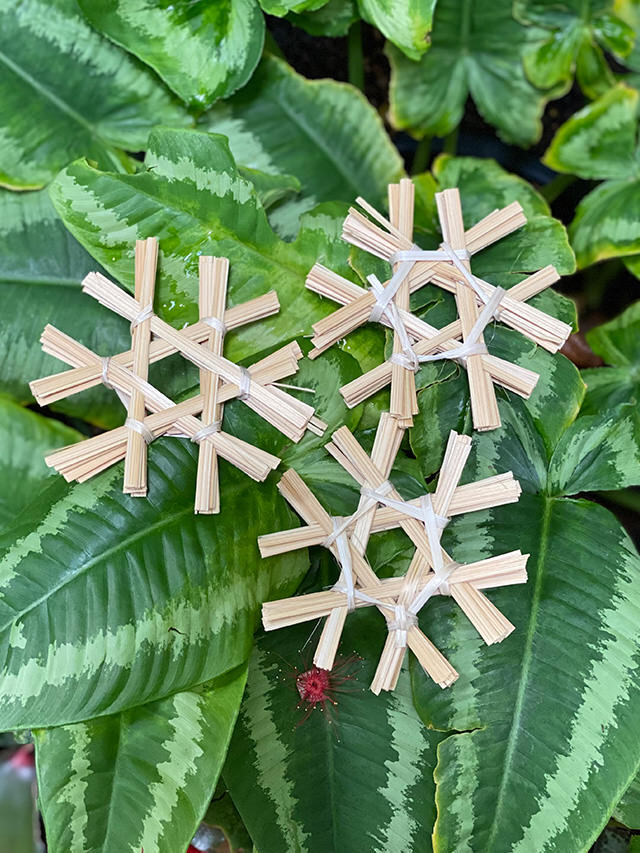 バンブー100% 六芒星 オーナメント【パヤカ オンラインショップ】