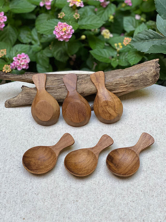 チークWOOD 茶さじ【パヤカ オンラインショップ】
