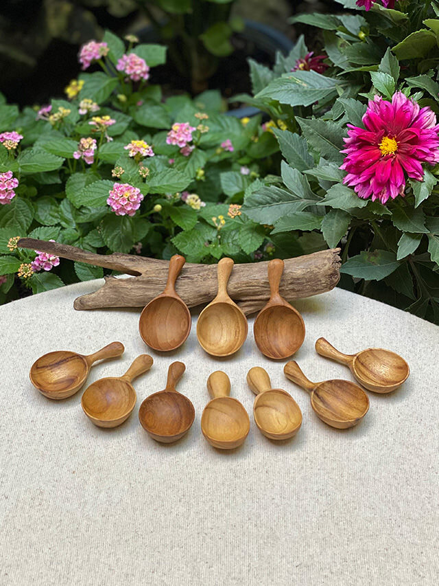 チークWOOD 茶さじ【パヤカ オンラインショップ】