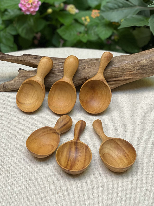 チークWOOD 茶さじ【パヤカ オンラインショップ】