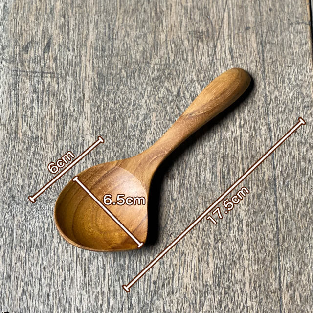 チーク WOOD ソース スプーン