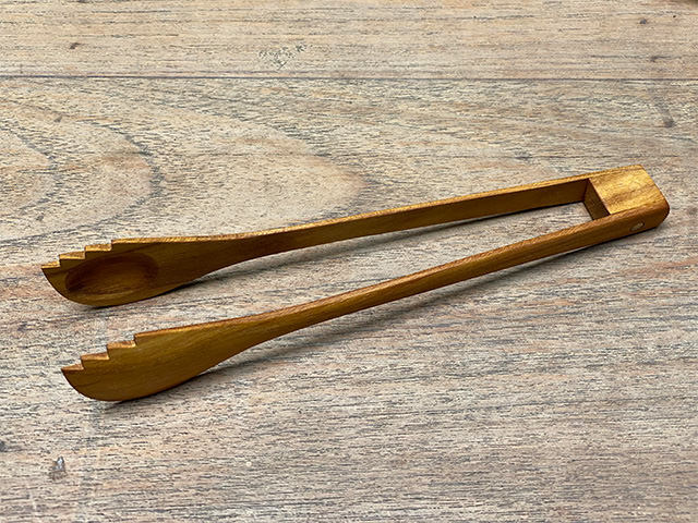 チーク WOOD トング