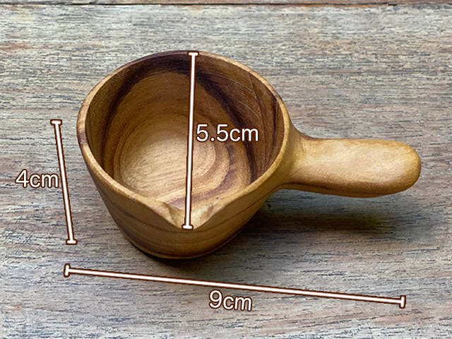 チーク WOOD  ソースカップ