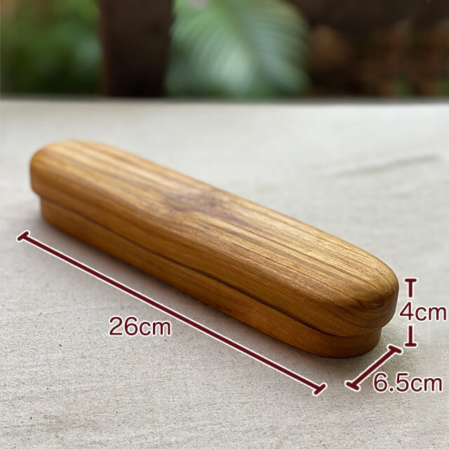 チーク WOOD ラウンド ボックス
