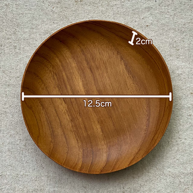 チーク WOOD 皿