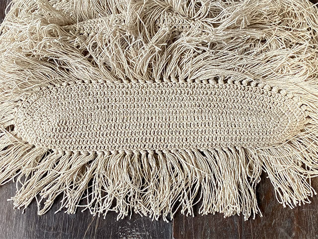 HEMP100% 手編み ふさふさ ショルダーバッグ【パヤカ オンライン