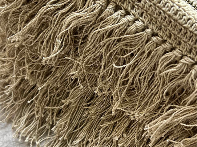 HEMP100% ふさふさ ポーチ