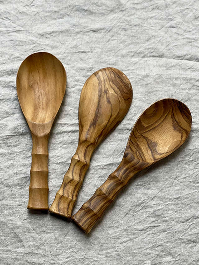 チークWOOD しゃもじ スプーン【パヤカ オンラインショップ】