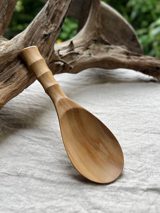 チークWOOD しゃもじ スプーン【パヤカ オンラインショップ】
