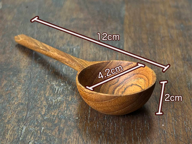 チークWOOD メジャー スプーン【パヤカ オンラインショップ】