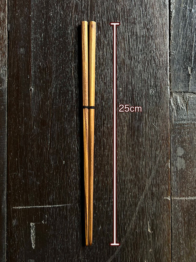 チークWOOD 六角形 箸 