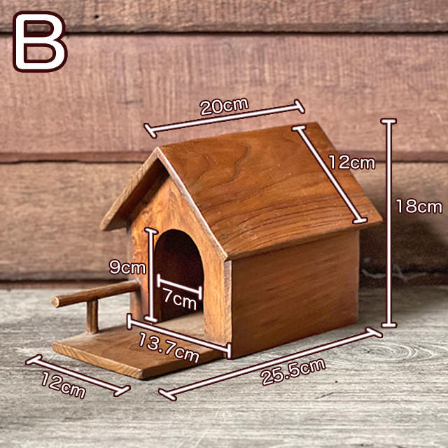 チークWOOD 巣箱【パヤカ オンラインショップ】