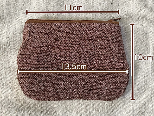 手織りのコート　コットン100% 草木染　天然染料　自然素材 手織りのコート コットン100% 草木染 天然染料 自然素材
