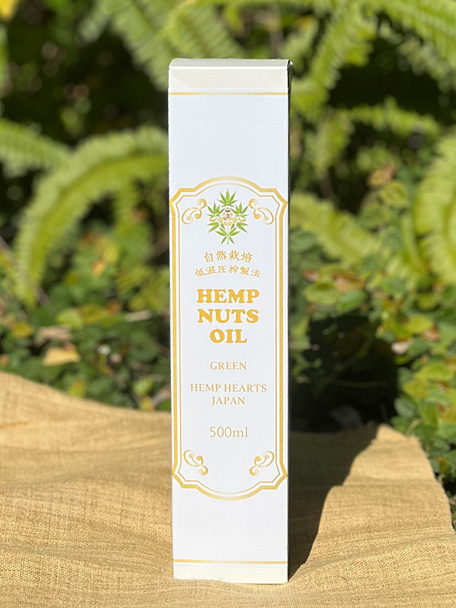 HEMP HEARTS グリーンヘンプオイル 500ml【パヤカ オンラインショップ】