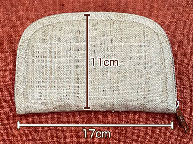 HEMP100% 手織り財布