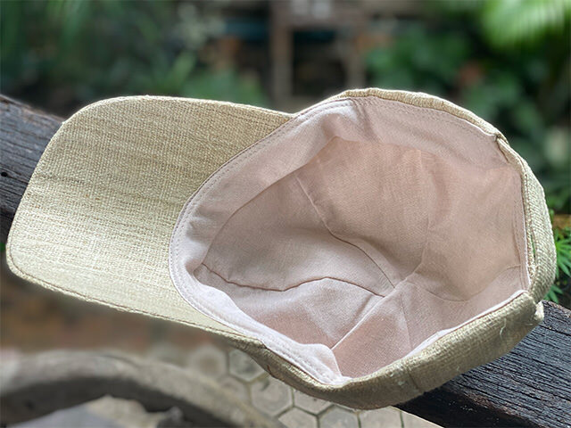 HEMP100% 手織り キャップ