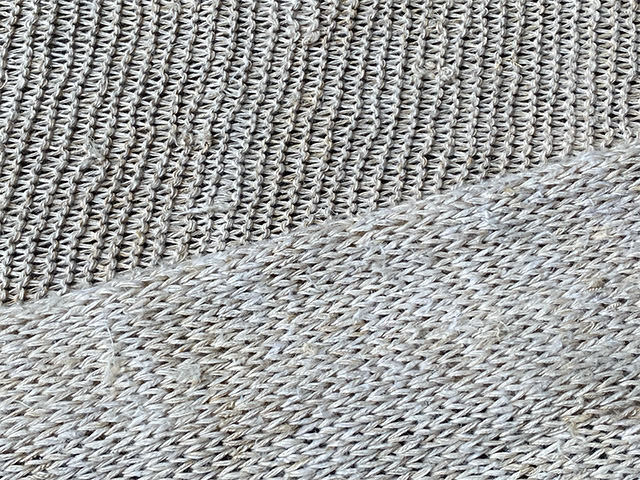 HEMP100% ニット 手編み スカーフ