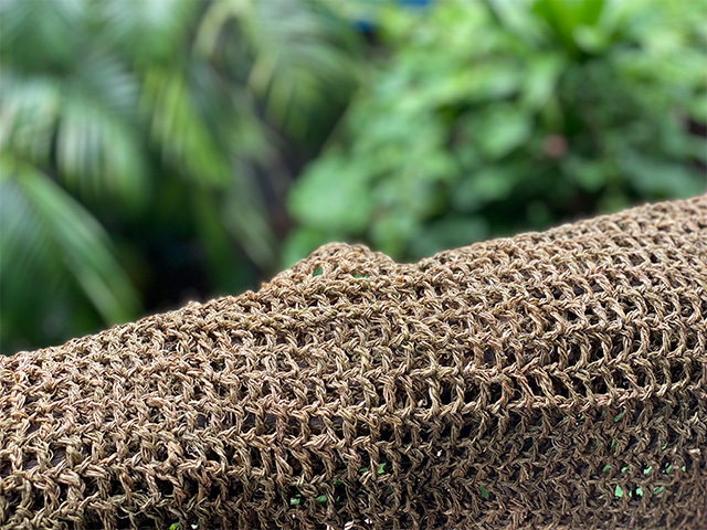 HEMP100% 手編み バッグ