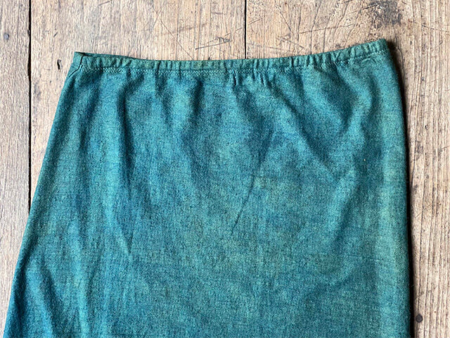 asana ヘンプコットン 厚手 マーメイド スカート・きなり