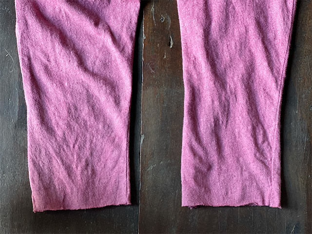 asana ヘンプコットン 薄手 オーバーオール・草木染め