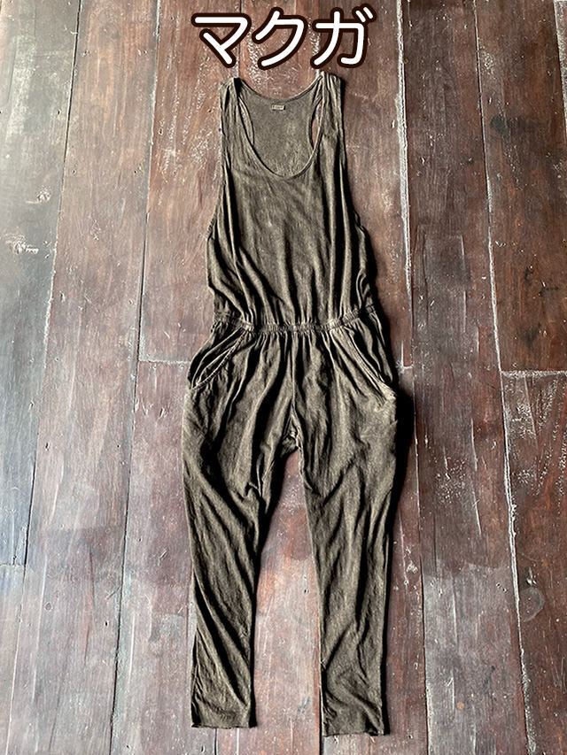 ルナティカナパ（アルコドーロ）ヘンプコットン　天然染め　ショートパンツ　ヨガ asana ヘンプコットン 厚手 ヨガパンツ・インディゴ絞り染め