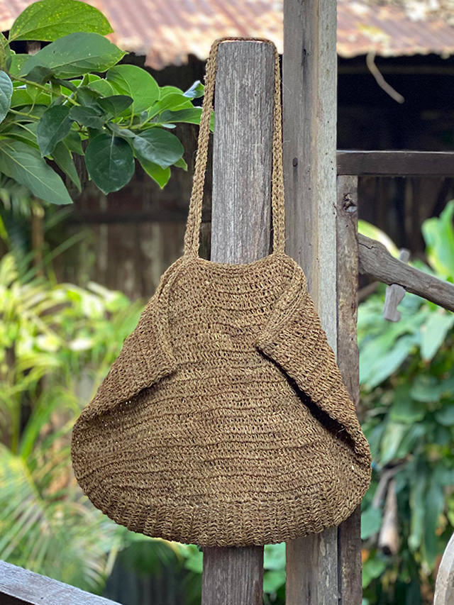 Karma HEMP100% 手織り ショルダー バッグ【パヤカ オンラインショップ】