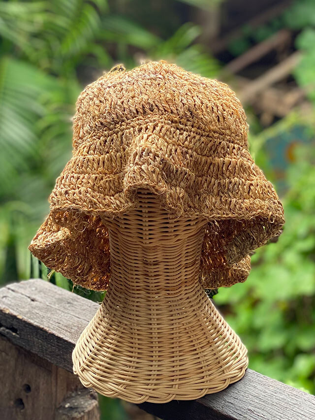 Karma HEMP100% 手編み 帽子【パヤカ オンラインショップ】