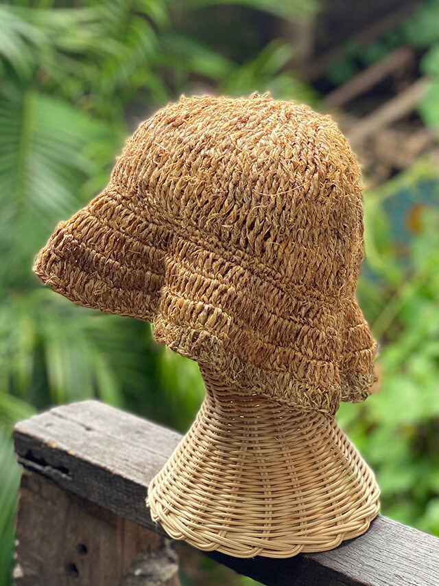 Karma HEMP100% 手編み 帽子【パヤカ オンラインショップ】