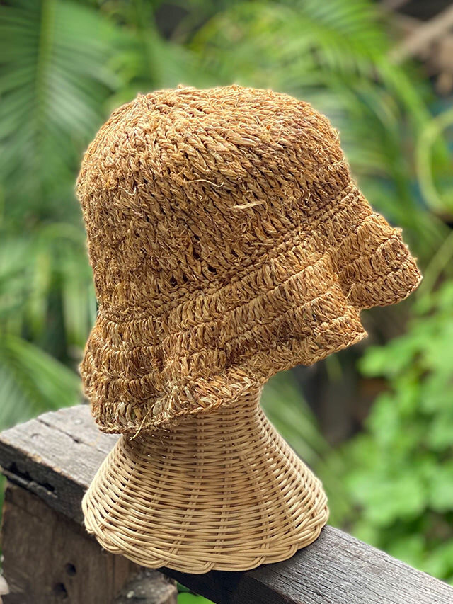 フランス ビンテージ 手編みの帽子 フランス ビンテージ 手編みの帽子 【公式通販】