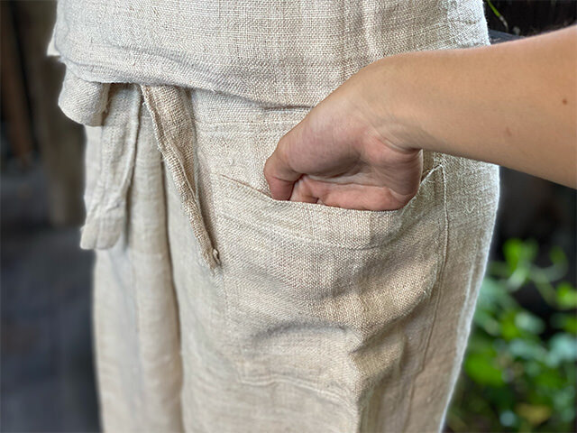 Karma HEMP100% タイパンツ