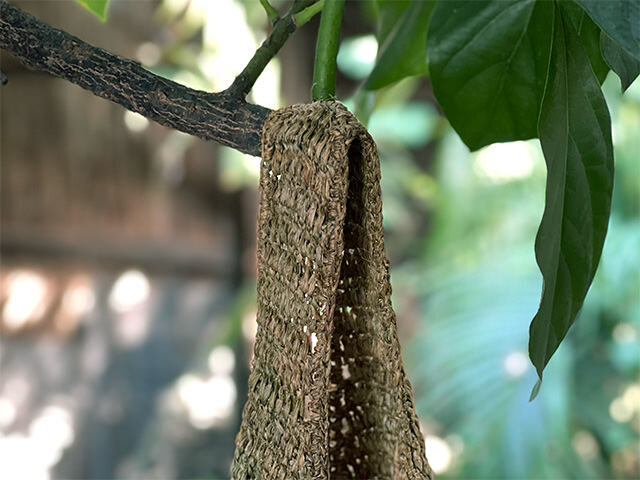 Karma HEMP100% 手編み ショルダーバッグ