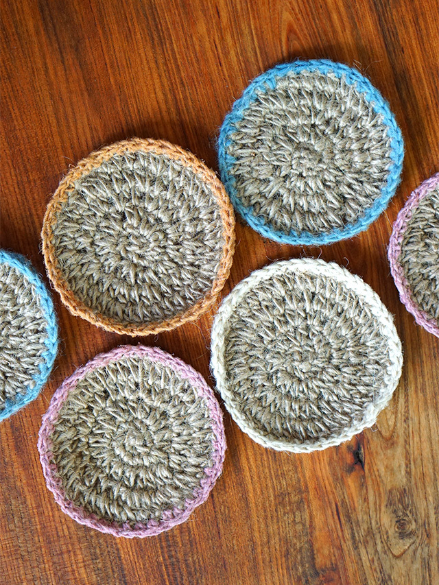 manma naturals 麻コースター【パヤカオンラインショップ】純植物性  