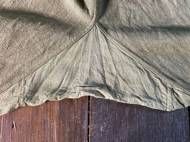 asana HEMP100% 厚手 作務衣 パンツ・草木染め