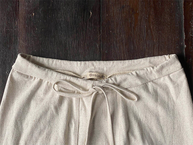 asana ヘンプコットン 厚手 インナーパンツ・きなり