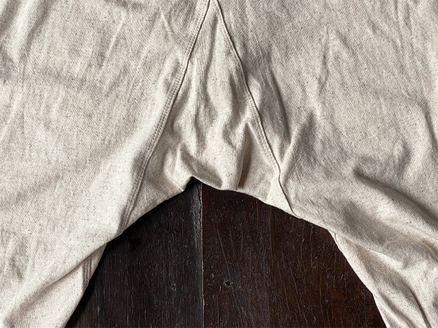 asana ヘンプコットン 厚手 インナーパンツ・きなり