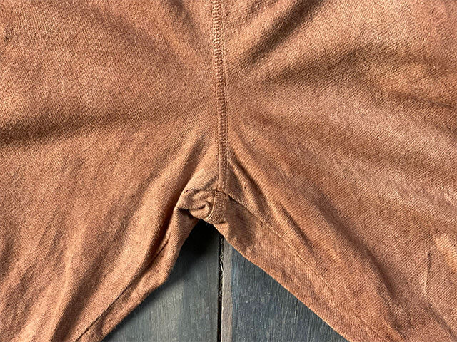 asana ヘンプコットン 厚手 ジャージ パンツ・草木染め