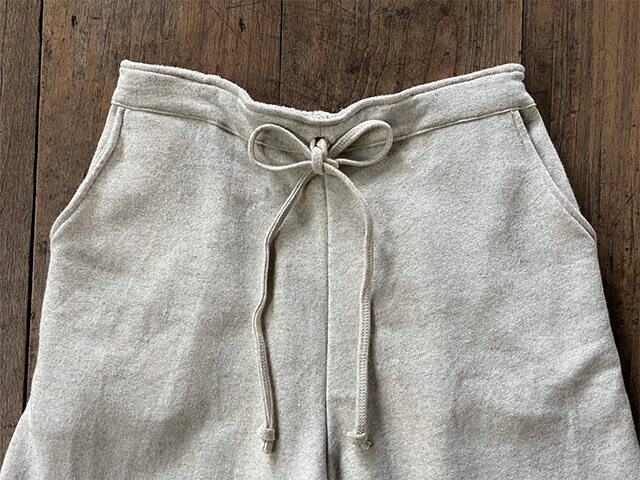 asana ヘンプコットン ふかふか パンツ・きなり