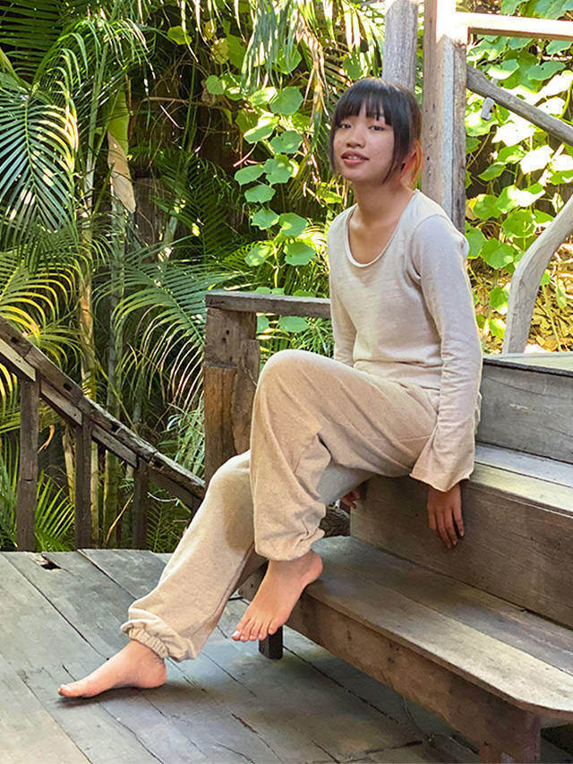 パンツ PAYAKA asana asana ヘンプコットン ふかふか パンツ・きなり【パヤカ