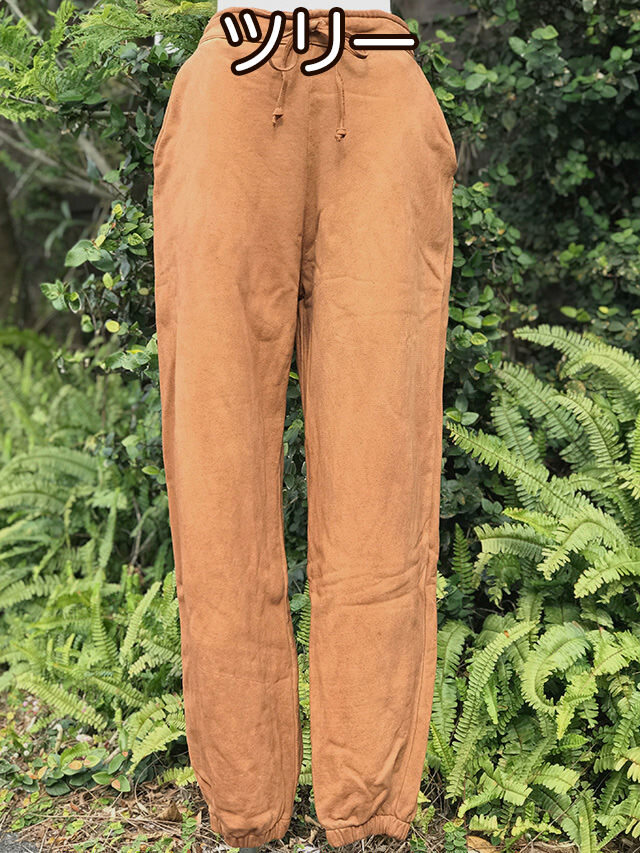 asana ヘンプコットン ふかふか パンツ・草木染め【パヤカ
