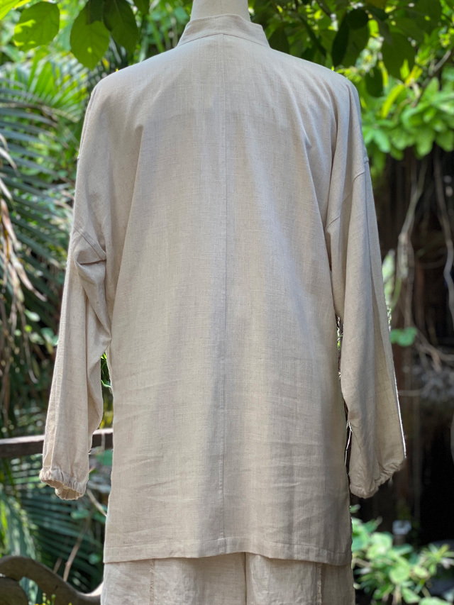 パヤカ asana HEMP100% ヘンプ テロテロ 作務衣 きなり asana HEMP100% テロテロ 作務衣・きなり【パヤカ オンラインショップ】