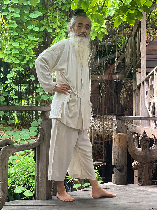 asana HEMP100% テロテロ 作務衣・きなり【パヤカ オンラインショップ】