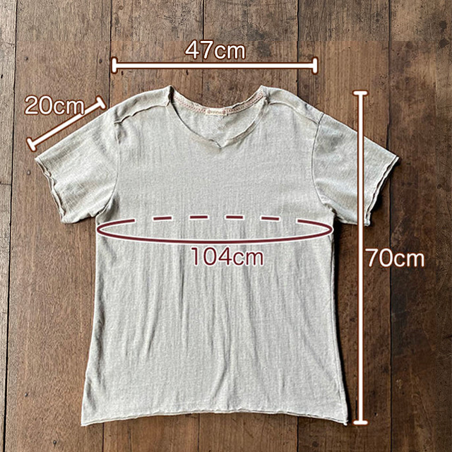 asana ヘンプコットン NEW メンズ Tee・きなり【パヤカ