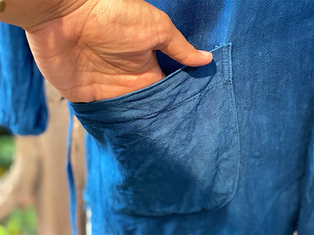 asana HEMP100% NEW テロテロ 作務衣・草木染め【パヤカ オンライン