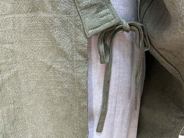 asana HEMP100% 厚手 NEW 作務衣・草木染め