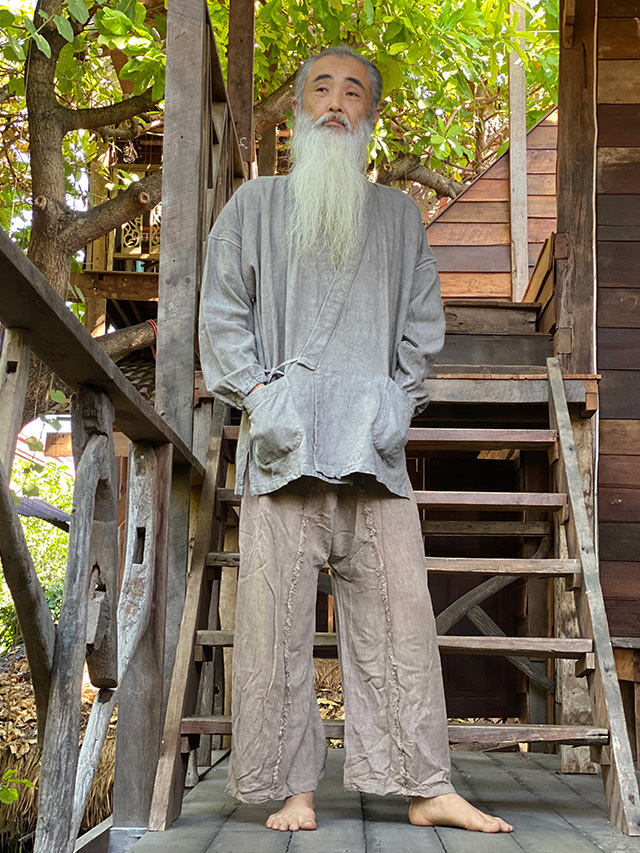 asana HEMP100% 厚手 NEW 作務衣・草木染め【パヤカ オンラインショップ】