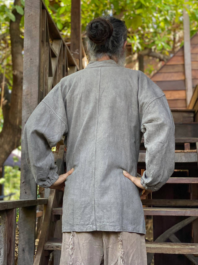 asana HEMP100% 厚手 NEW 作務衣・草木染め【パヤカ オンラインショップ】