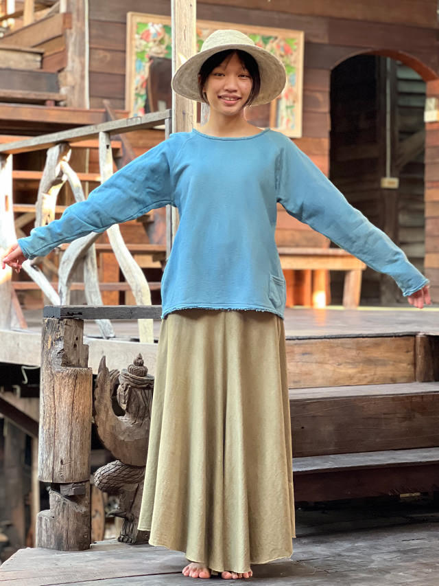 着用5回ほどパヤカasana ☆ヘンプコットン あったか スウェット